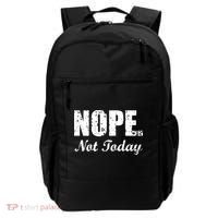 Nope Not Today Backpack thumb 0