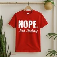 Nope Not Today T-Shirt thumb 2
