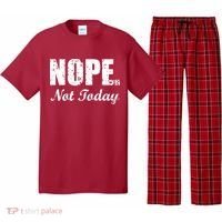 Nope Not Today Pajama Set thumb 0