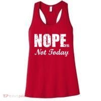 Nope Not Today Women's Tank Top thumb 0