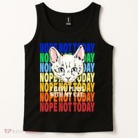 Nope Not Today I Have Plans With My Cat Tank Top thumb 2