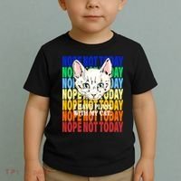 Nope Not Today I Have Plans With My Cat Toddler T-Shirt thumb 2