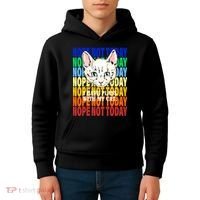 Nope Not Today I Have Plans With My Cat Kids Hoodie thumb 4