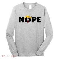Nope To Trump Long Sleeve Shirt thumb 0