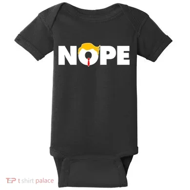 Nope To Trump Baby Bodysuit