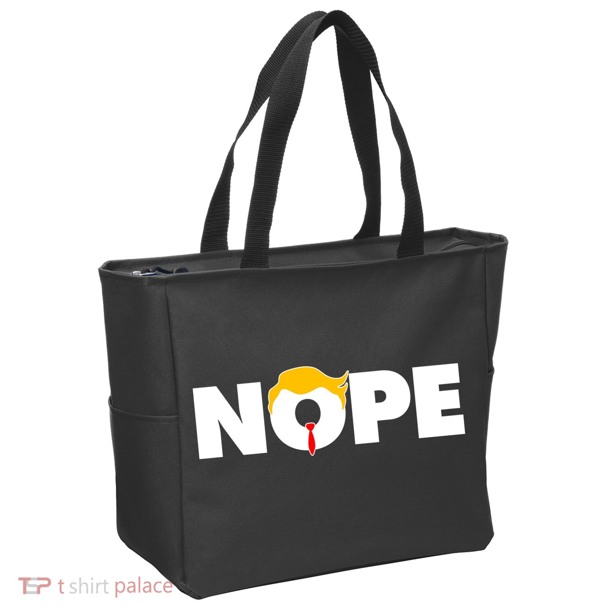 Nope To Trump Tote Bag