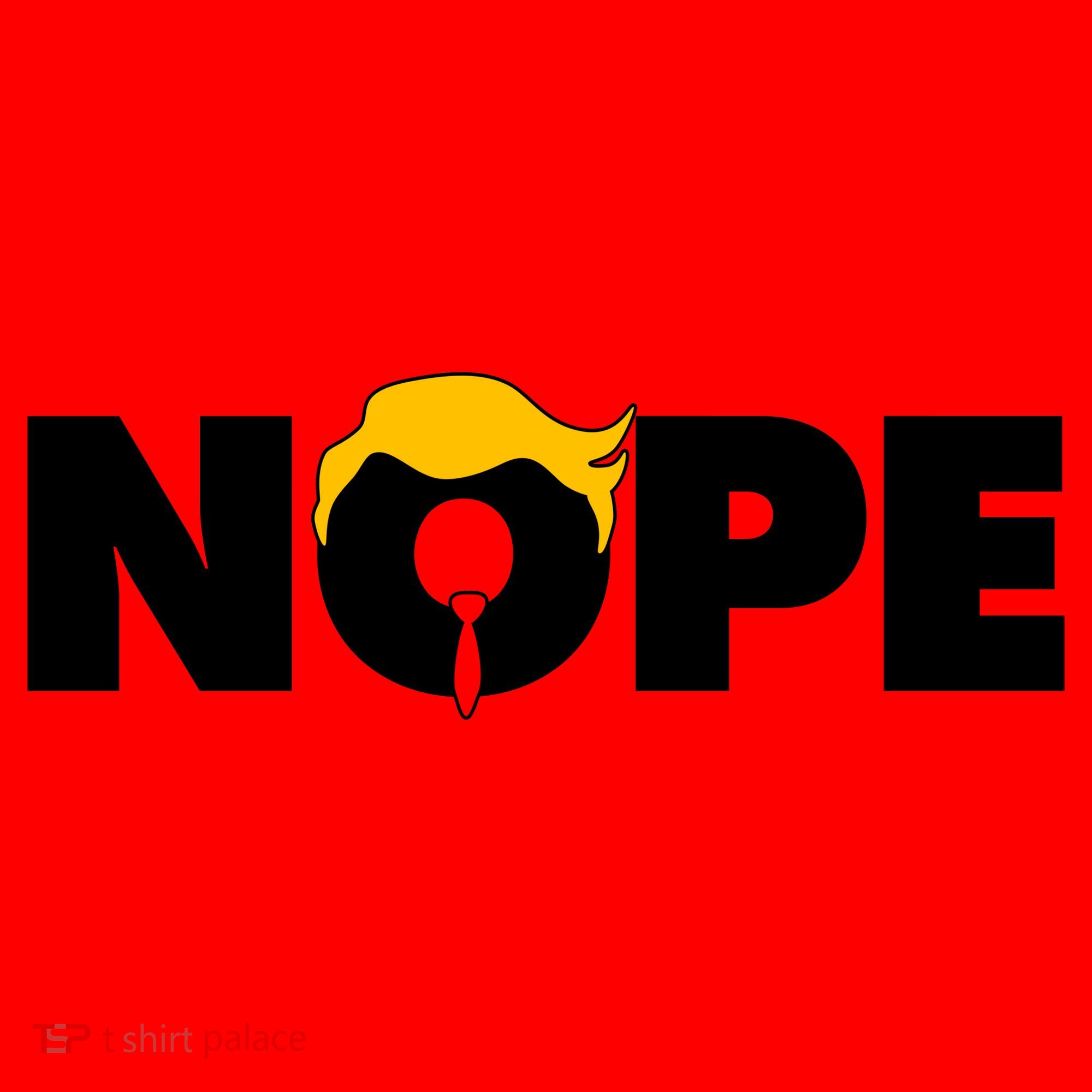 Nope To Trump Santa Hat