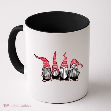 Nordic Gnomes Winter Christmas Coffee Mug