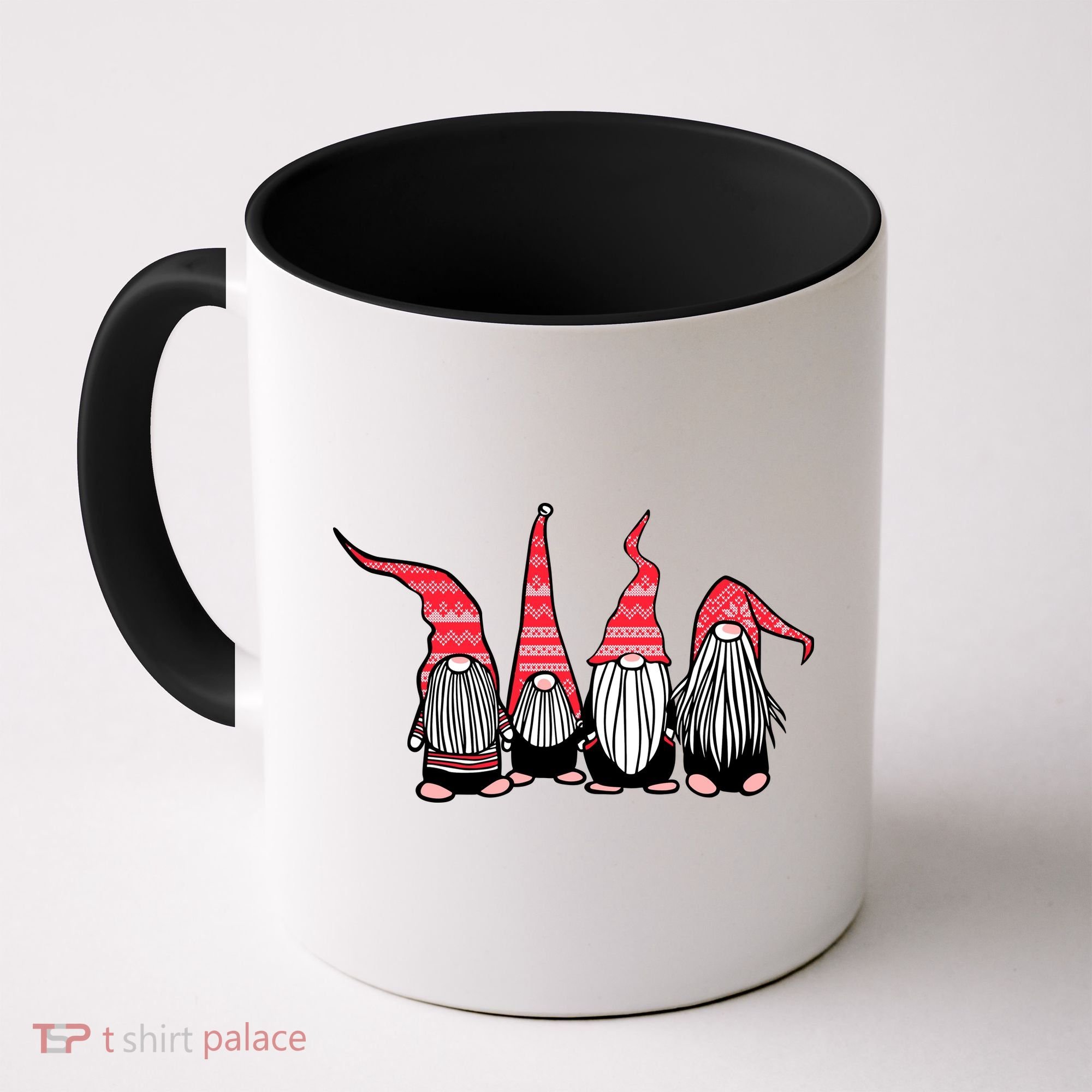 Nordic Gnomes Winter Christmas Coffee Mug