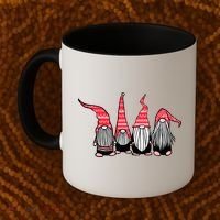 Nordic Gnomes Winter Christmas Coffee Mug thumb 2