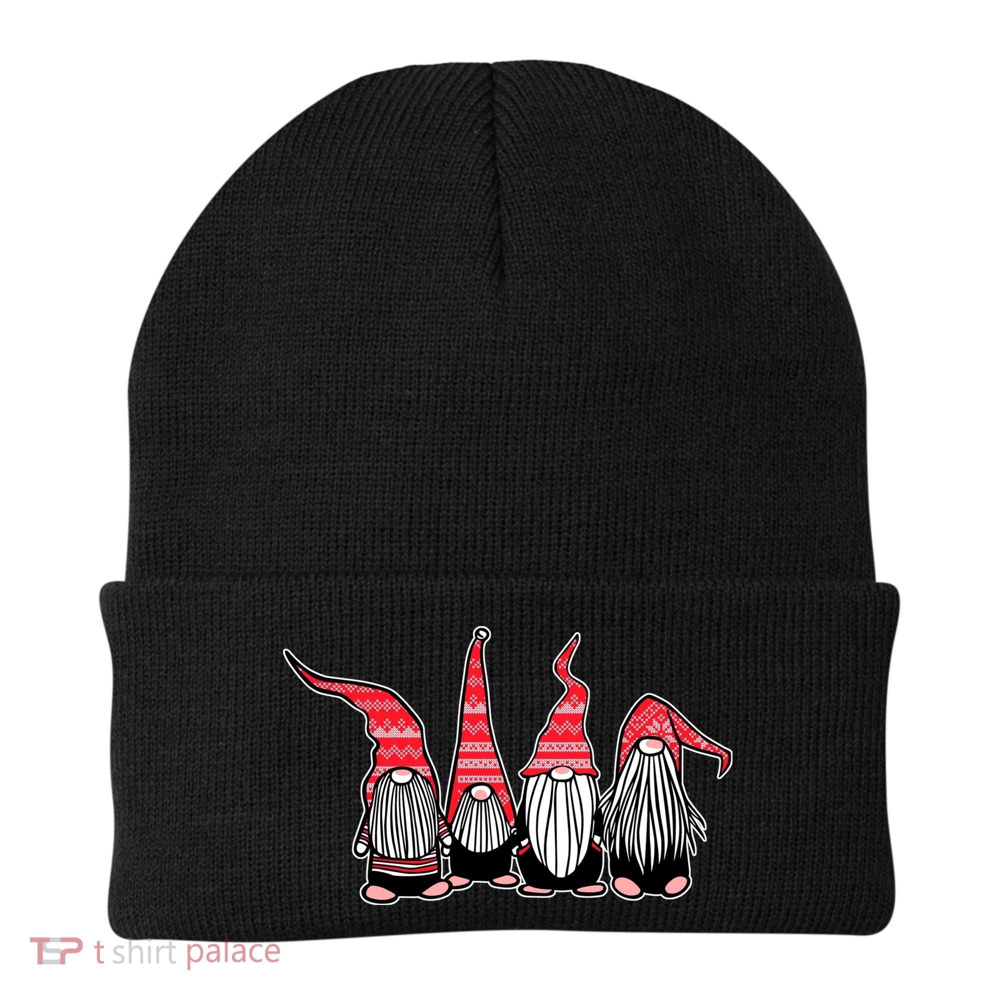 Nordic Gnomes Winter Christmas Beanie