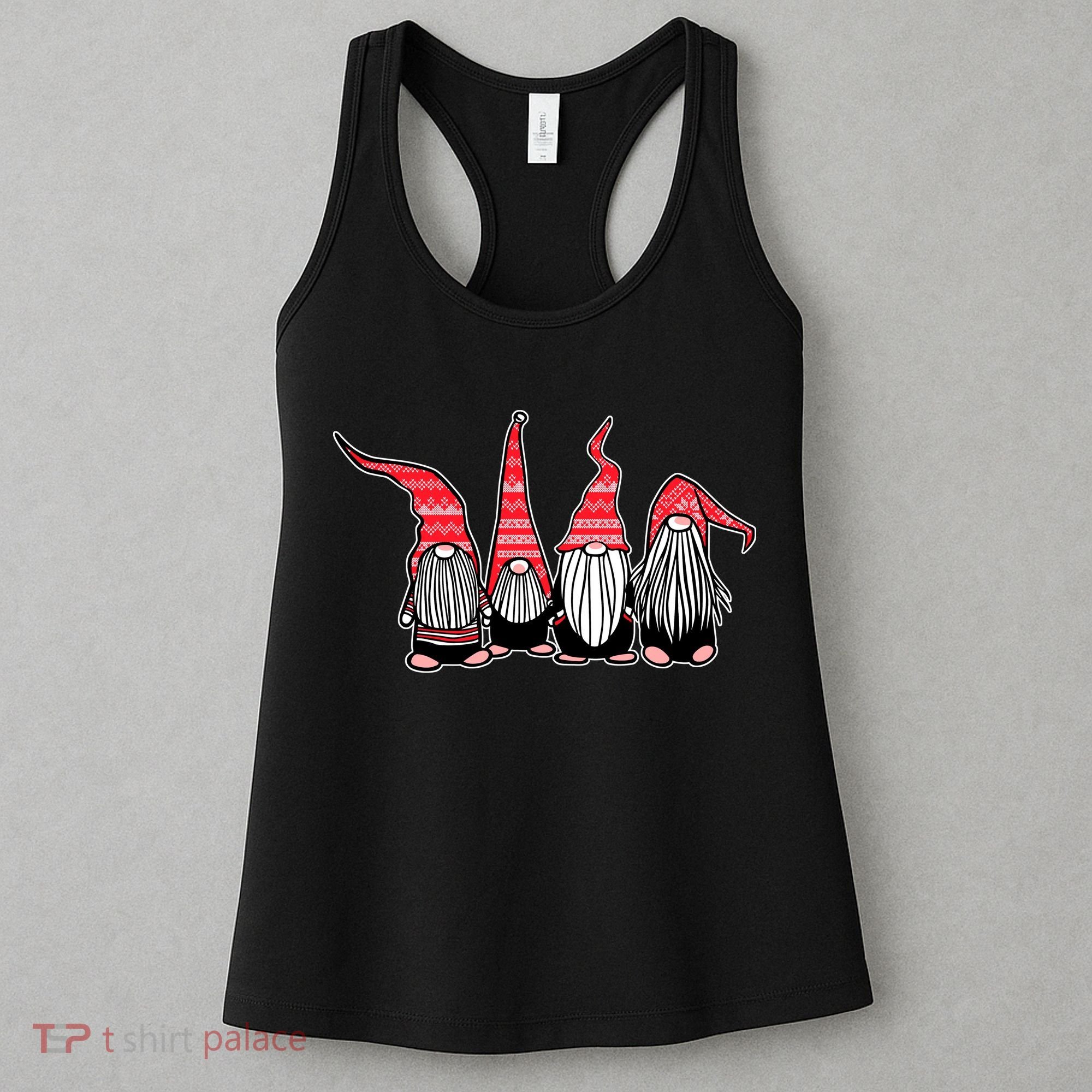 Nordic Gnomes Winter Christmas Women's Tank Top