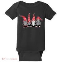 Nordic Gnomes Winter Christmas Baby Bodysuit thumb 0