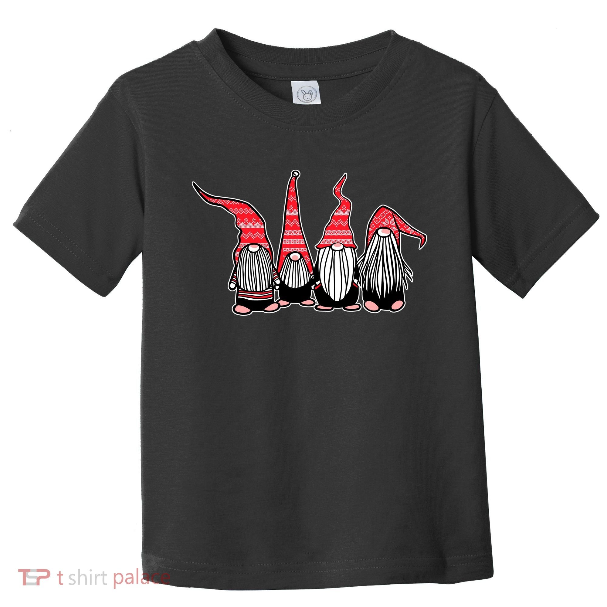 Nordic Gnomes Winter Christmas Toddler T-Shirt