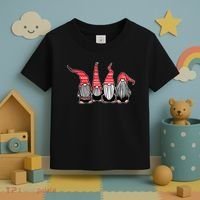 Nordic Gnomes Winter Christmas Toddler T-Shirt thumb 3