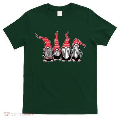Nordic Gnomes Winter Christmas T-Shirt