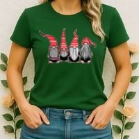 Nordic Gnomes Winter Christmas Women's T-Shirt thumb 2