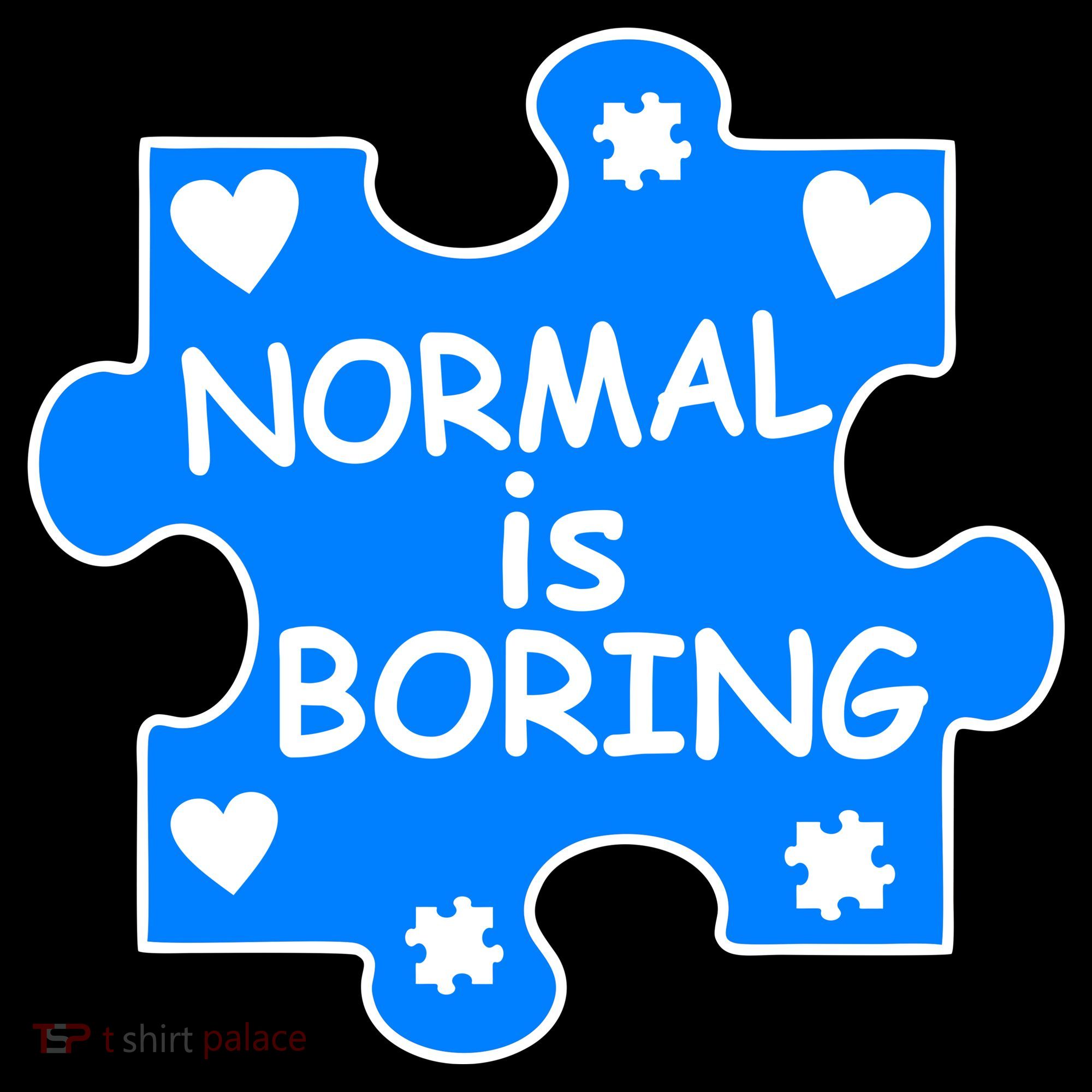Normal Is Boring Autism Awareness Coffee Mug