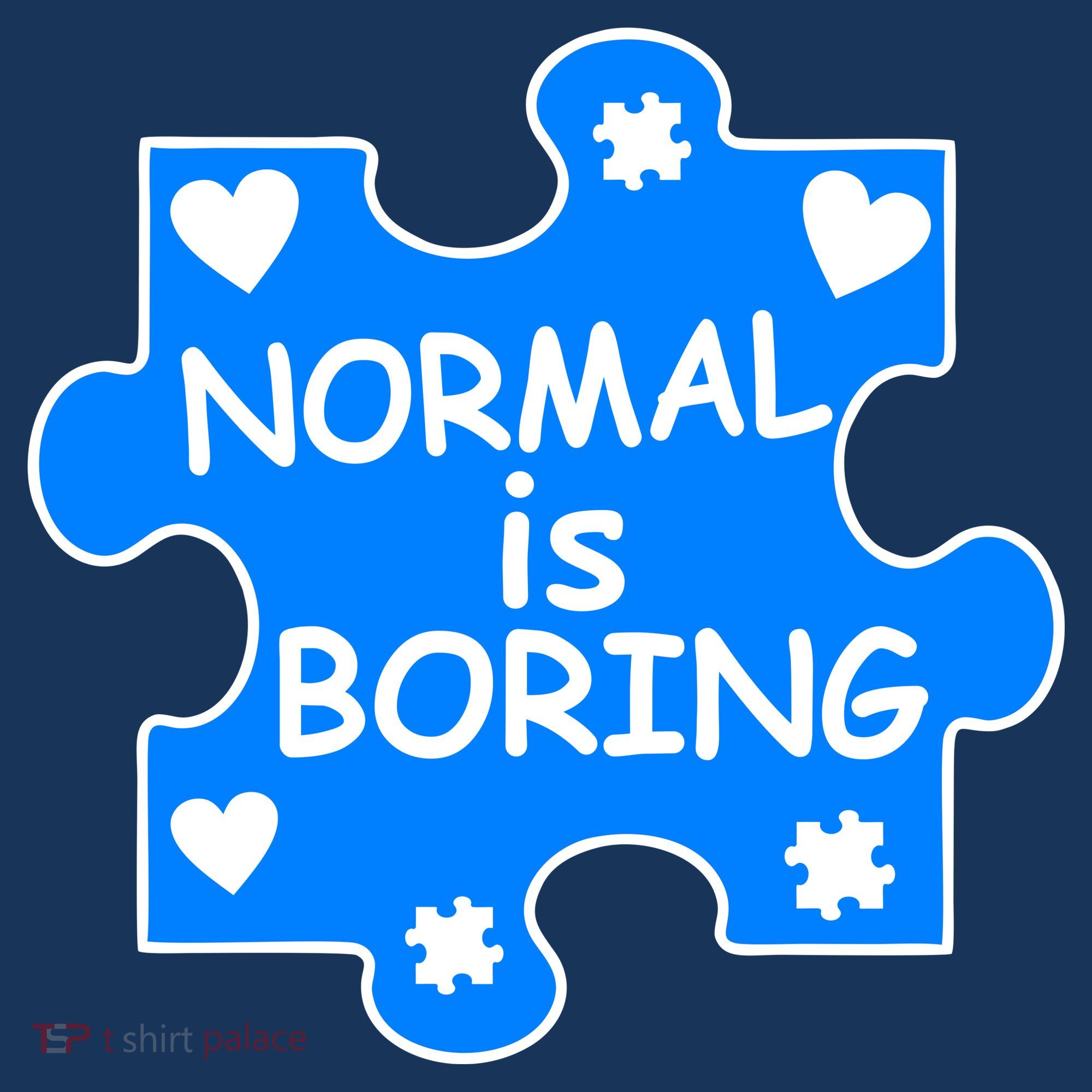 Normal Is Boring Autism Awareness Beanie