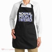 Normal People Are Weird Apron thumb 2