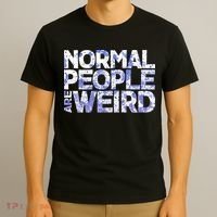 Normal People Are Weird T-Shirt thumb 3