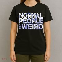 Normal People Are Weird T-Shirt thumb 4