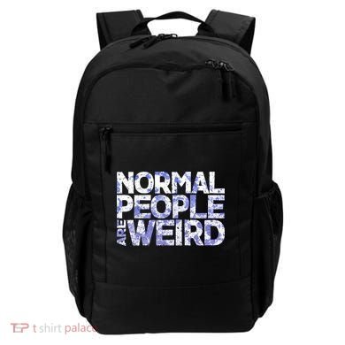 Normal People Are Weird Backpack