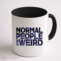 Normal People Are Weird Coffee Mug thumb 1