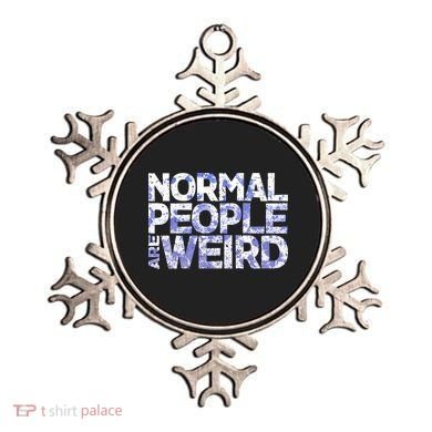 Normal People Are Weird Ornament