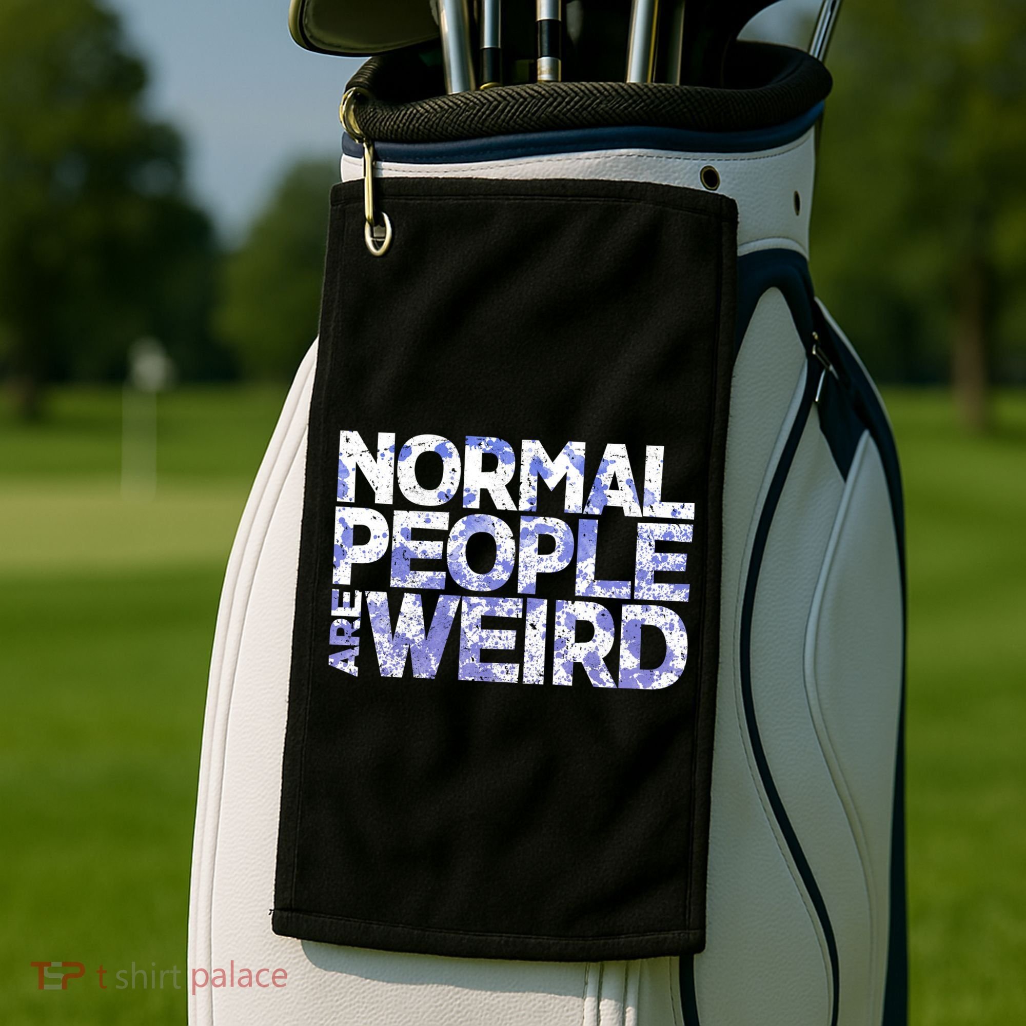 Normal People Are Weird Golf Towel