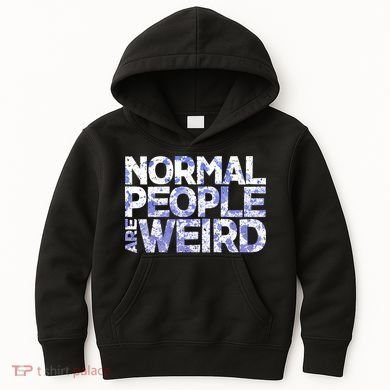 Normal People Are Weird Kids Hoodie