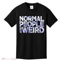 Normal People Are Weird Kids T-Shirt thumb 0