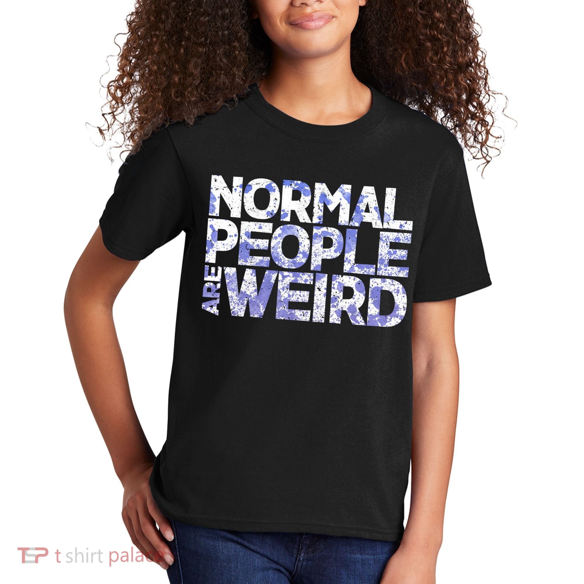 Normal People Are Weird Kids T-Shirt