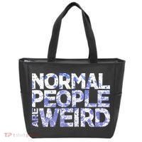 Normal People Are Weird Tote Bag thumb 0