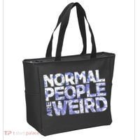 Normal People Are Weird Tote Bag thumb 2