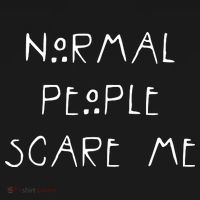 Normal People Scare Me Mousepad thumb 1