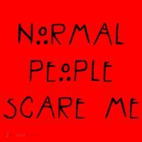 Normal People Scare Me Santa Hat thumb 1