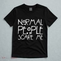 Normal People Scare Me Funny Awkward Weird T-Shirt thumb 5
