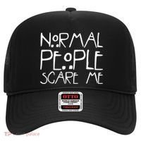 Normal People Scare Me Funny Awkward Weird Hat thumb 0