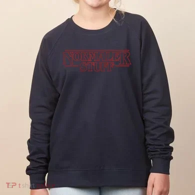 Normaler Stuff Funny Parody Logo Women's Sweatshirt