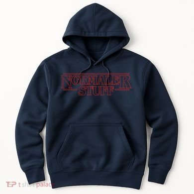 Normaler Stuff Funny Parody Logo Hoodie