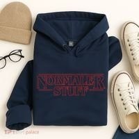 Normaler Stuff Funny Parody Logo Hoodie thumb 4