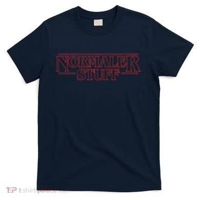 Normaler Stuff Funny Parody Logo T-Shirt