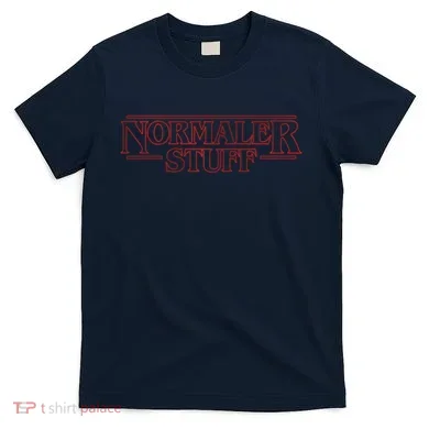 Normaler Stuff Funny Parody Logo T-Shirt