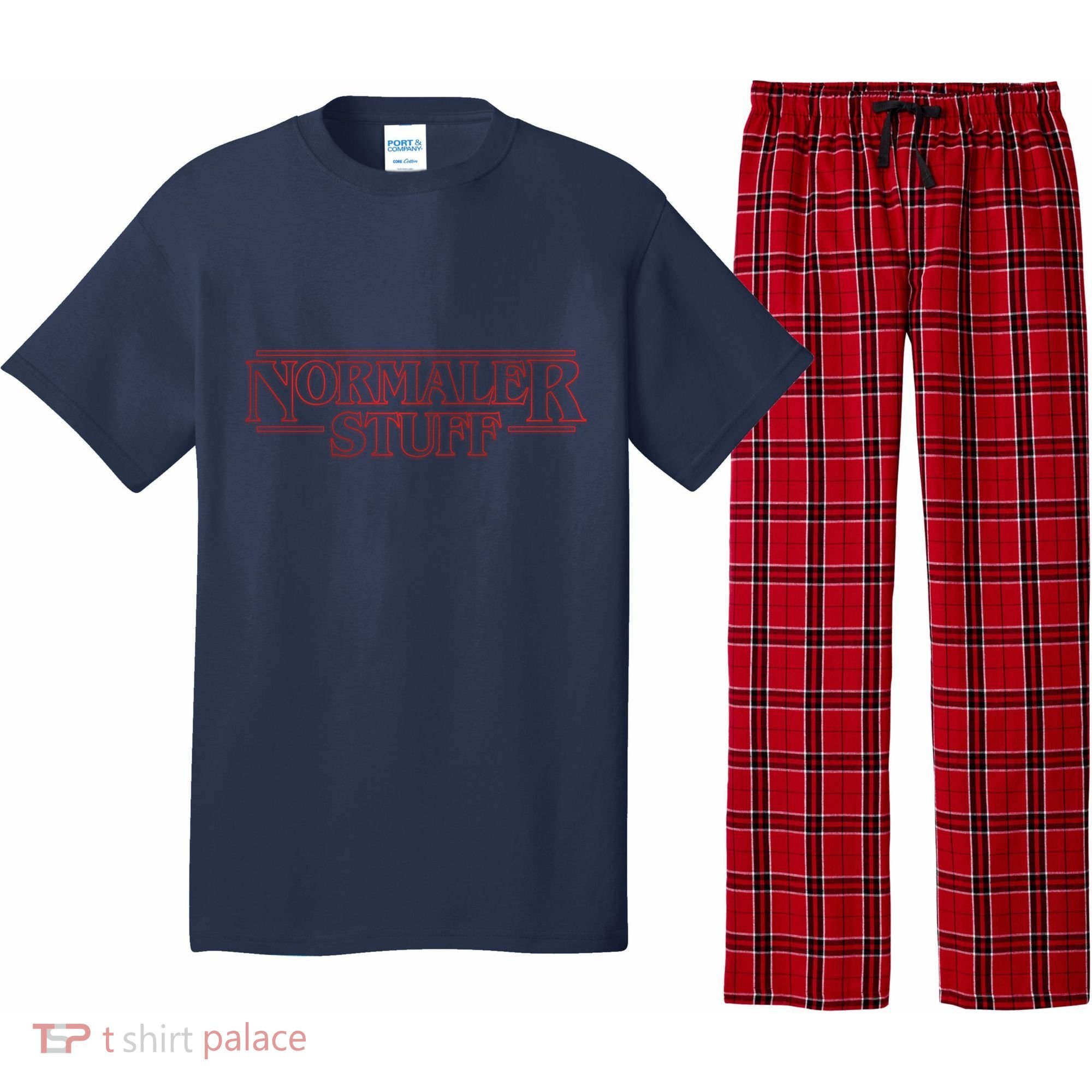 Normaler Stuff Funny Parody Logo Pajama Set