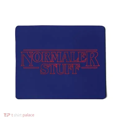 Normaler Stuff Funny Parody Logo Mousepad