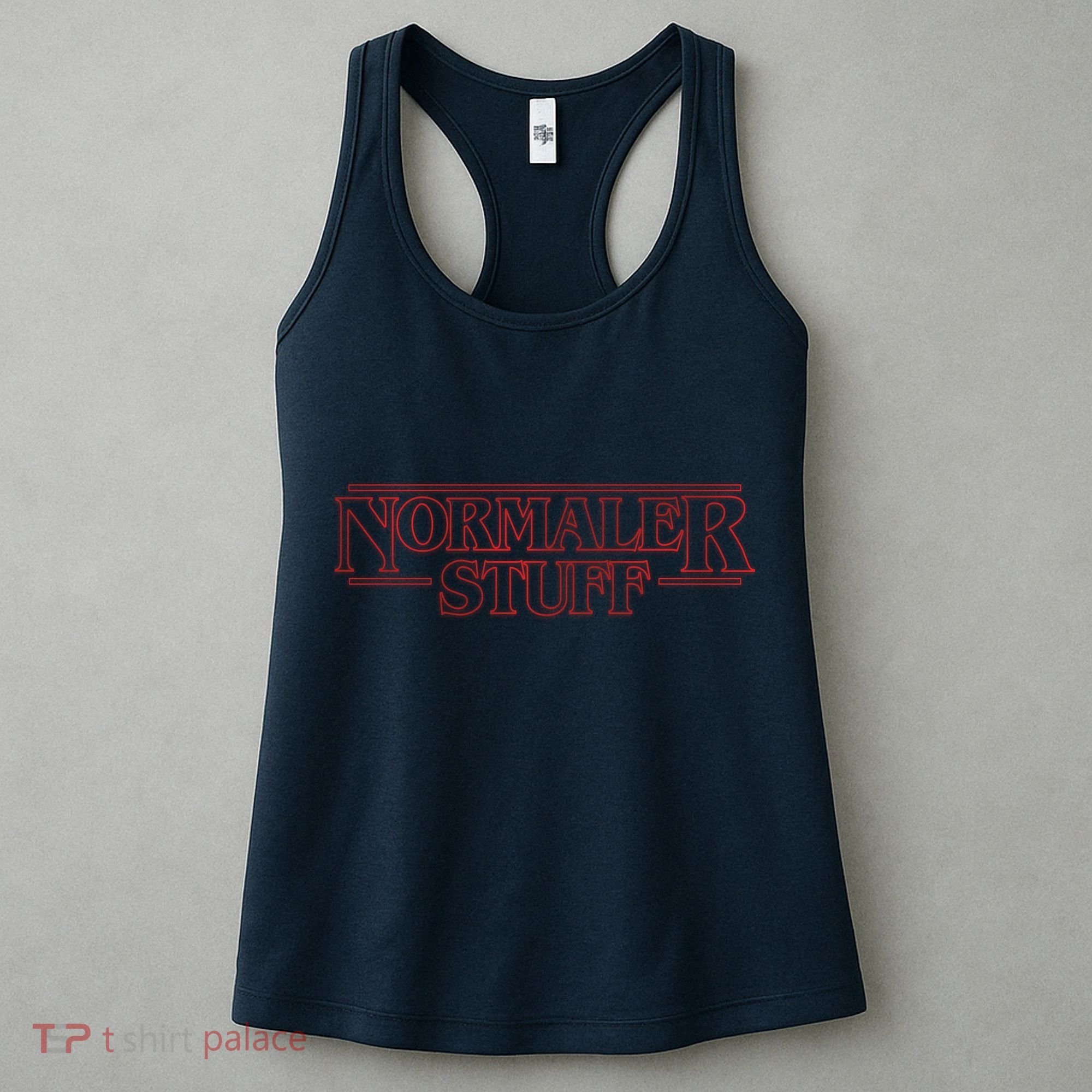 Normaler Stuff Funny Parody Logo Women's Tank Top