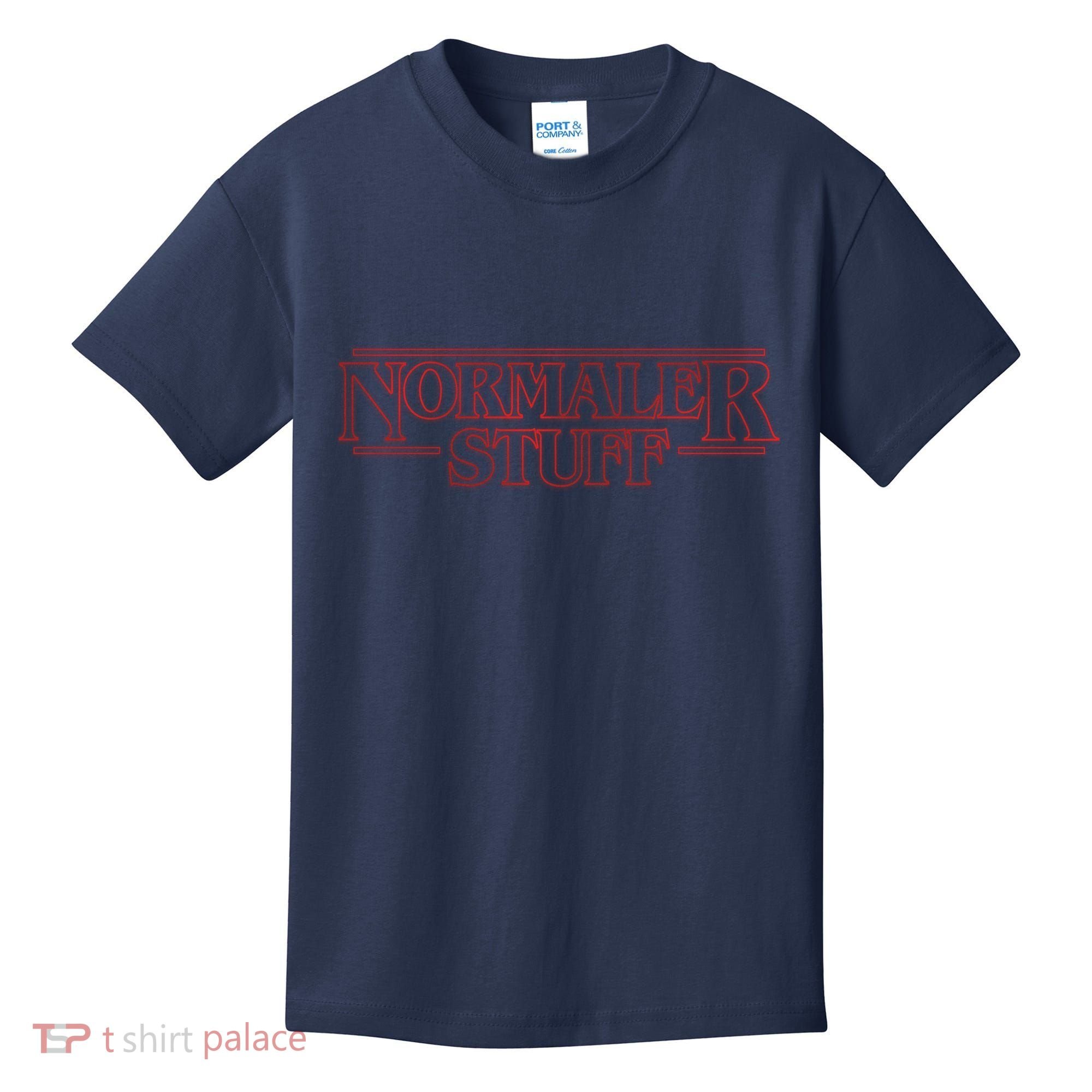 Normaler Stuff Funny Parody Logo Kids T-Shirt