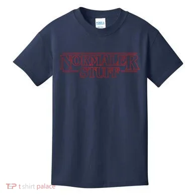 Normaler Stuff Funny Parody Logo Kids T-Shirt