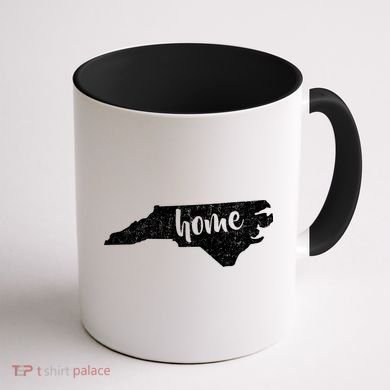 North Carolina Home State Coffee Mug back